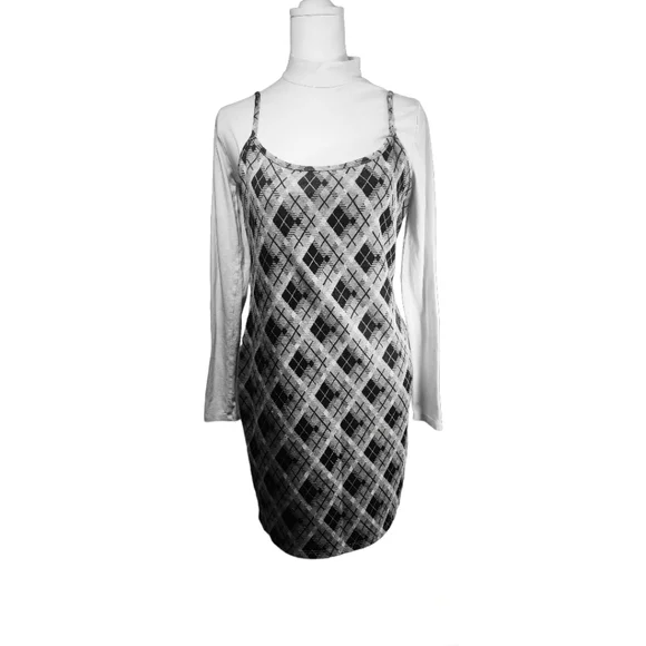 Source Unknown | Dresses | Casual Plaid Cami Spaghetti Strap Dress |  Poshmark